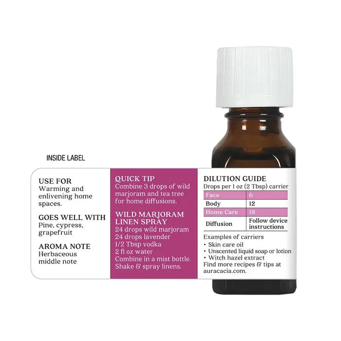 Wild Marjoram Essential Oil