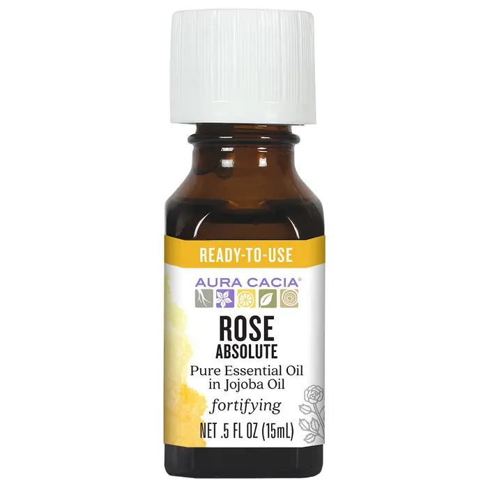 Rose Absolute Essential Oil in Jojoba