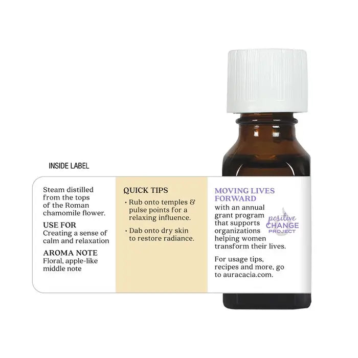 Roman Chamomile Essential Oil in Jojoba