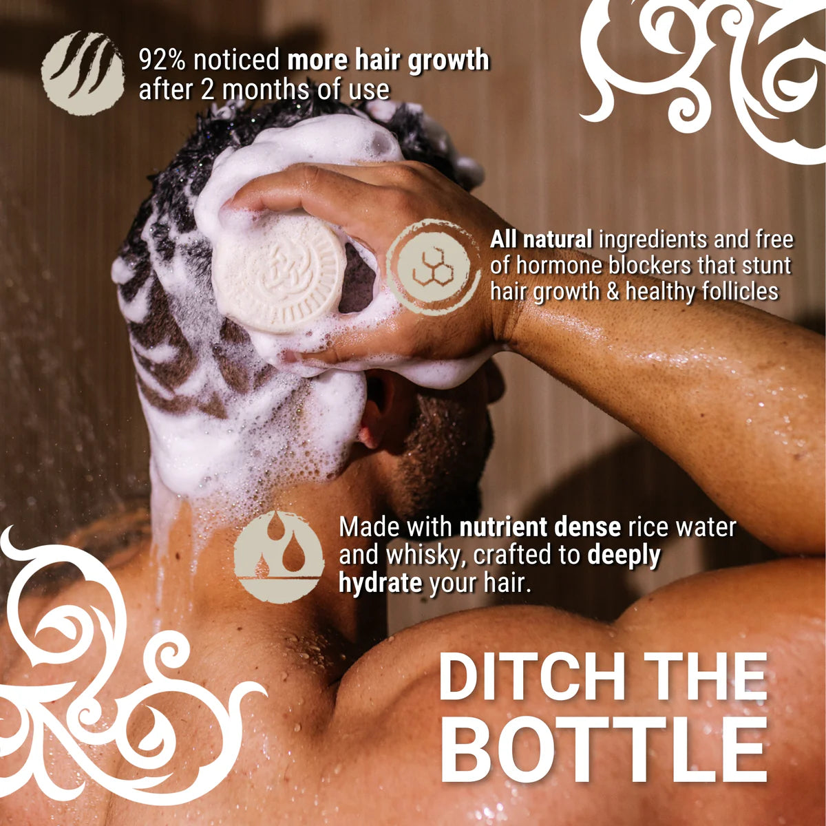 Men's Patchouli Shampoo Bar