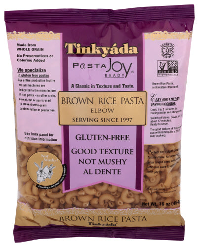 Pasta Brown Rice Elbow 16oz