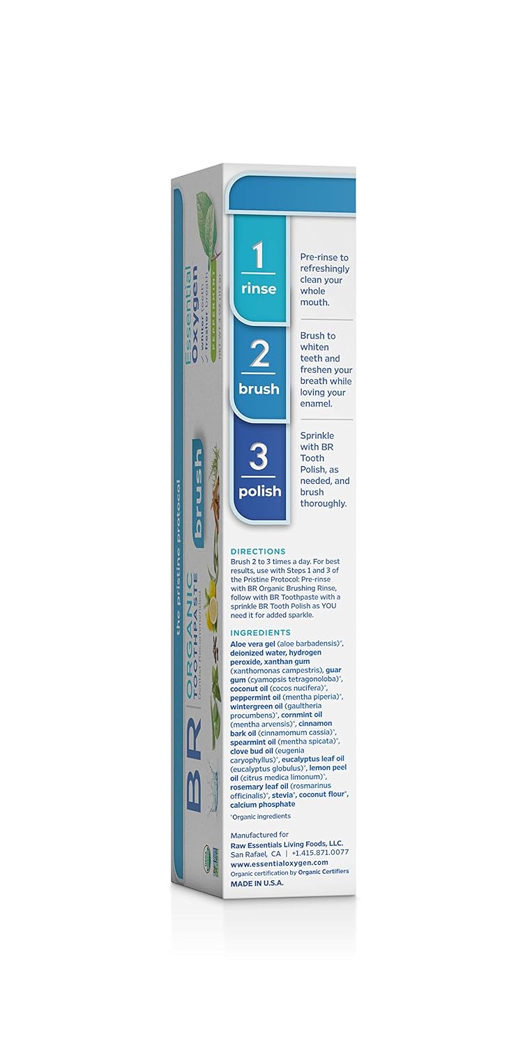 Organic Peppermint Toothpaste