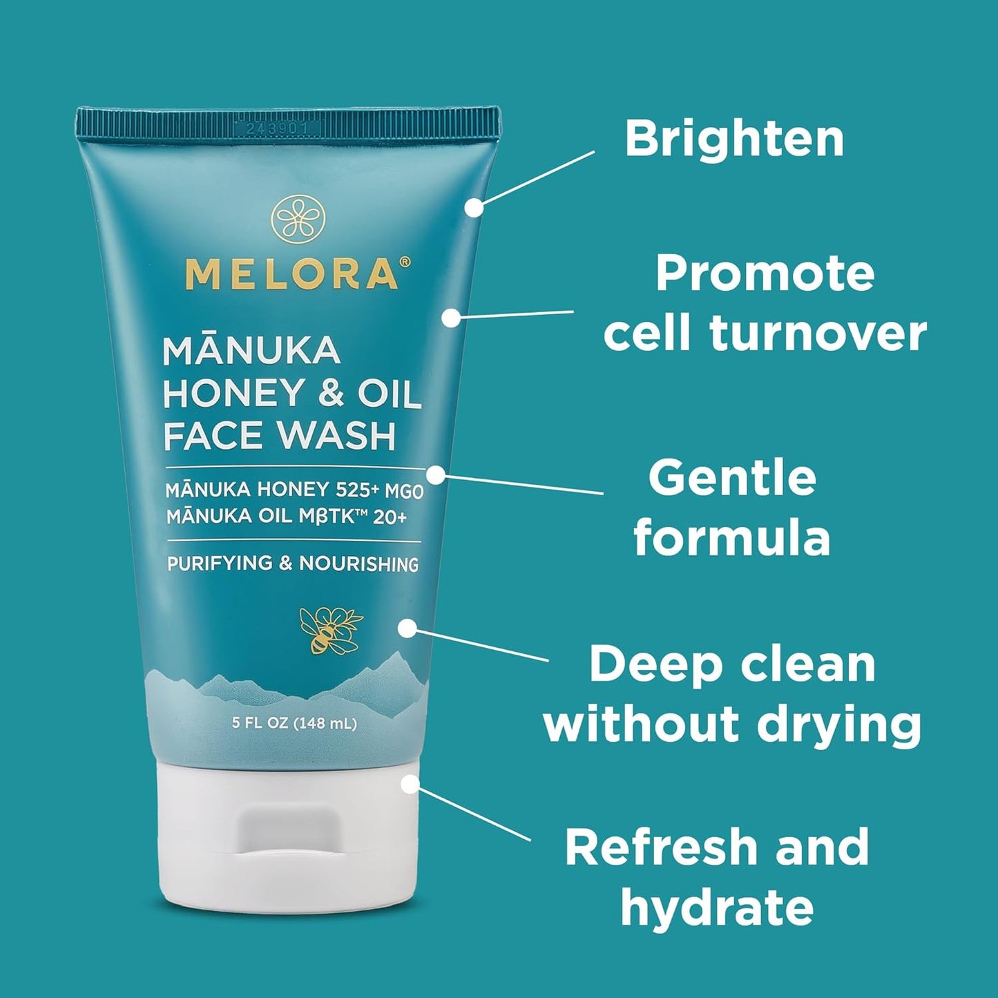 Wash Face Manuka Honey - 5FO
