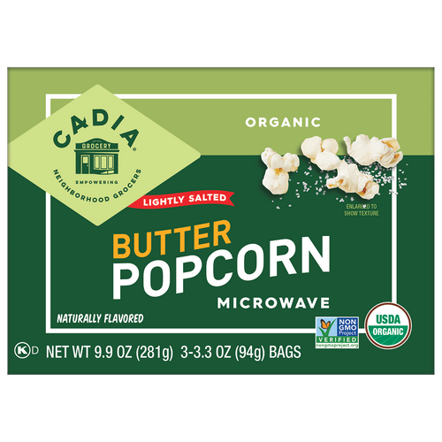 Lightly Salted Butter Popcorn, Microwave