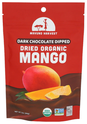 Fruit Dried Mango Chocolate Dipped- 3OZ