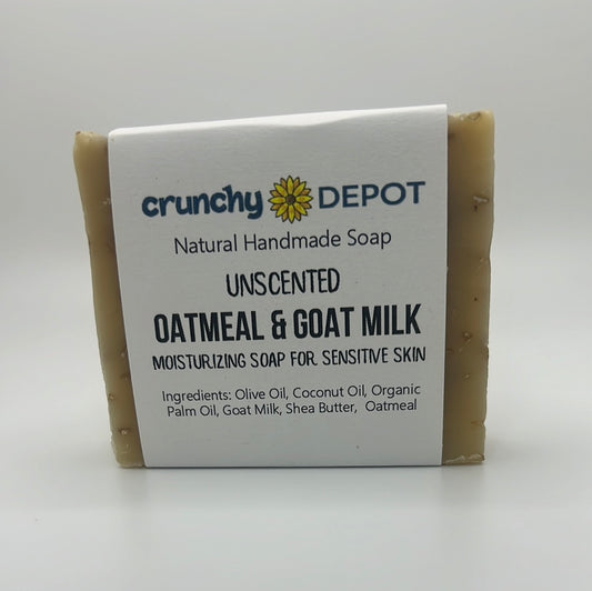Oatmeal Goat Milk Unscented Soap