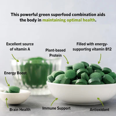 Spirulina Chlorella Tablets