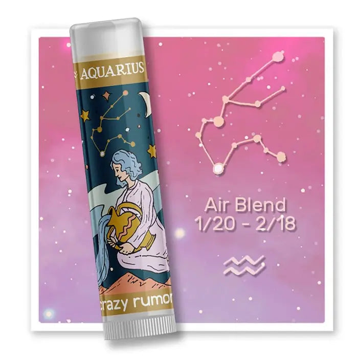 Zodiac Lip Balm, Aquarius