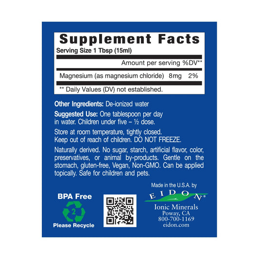 Ionic Minerals - Liquid Magnesium 18oz