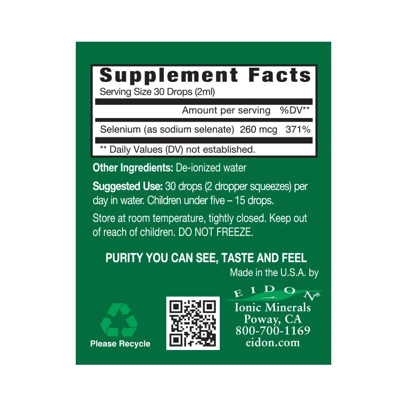 Ionic Minerals - Liquid Selenium 2oz