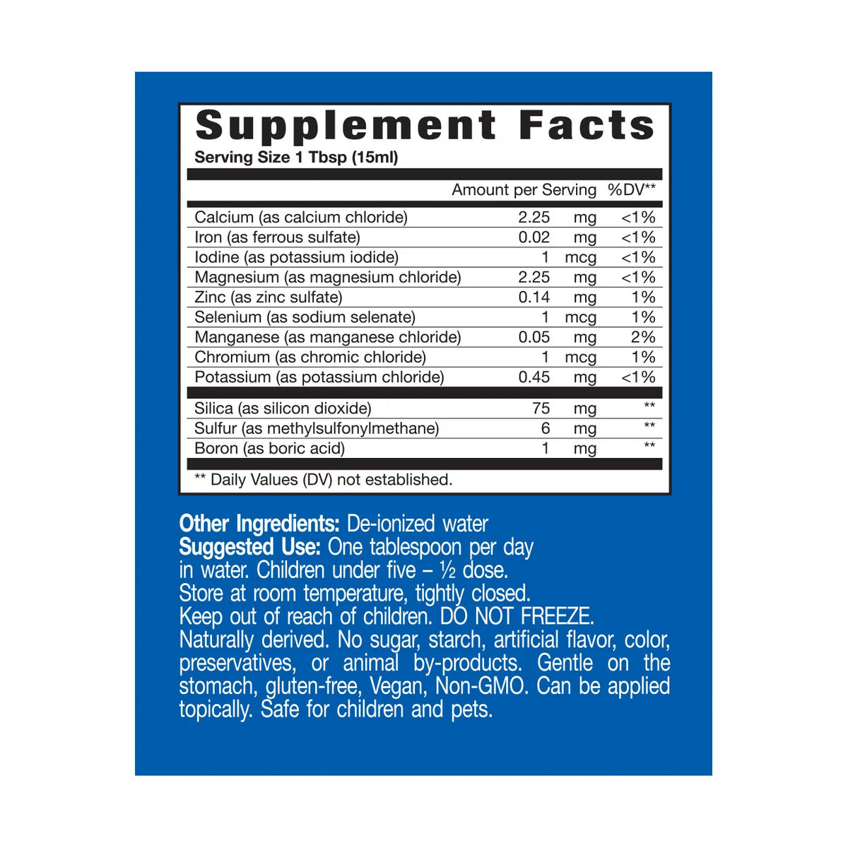 Multiple Ionic Minerals 18oz