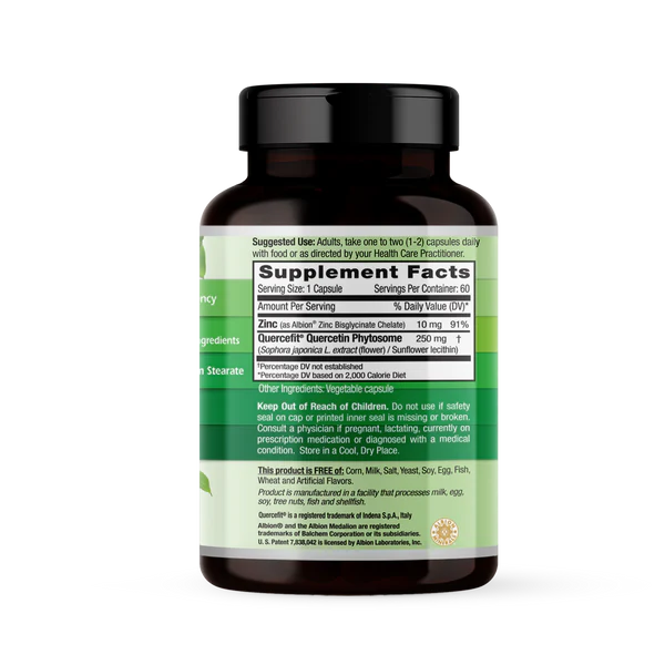 Quercetin plus Zinc