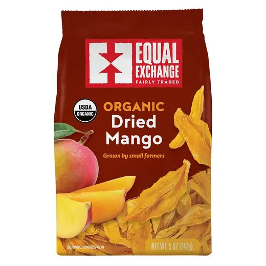 Organic Dried Mango Snacks 5 oz.