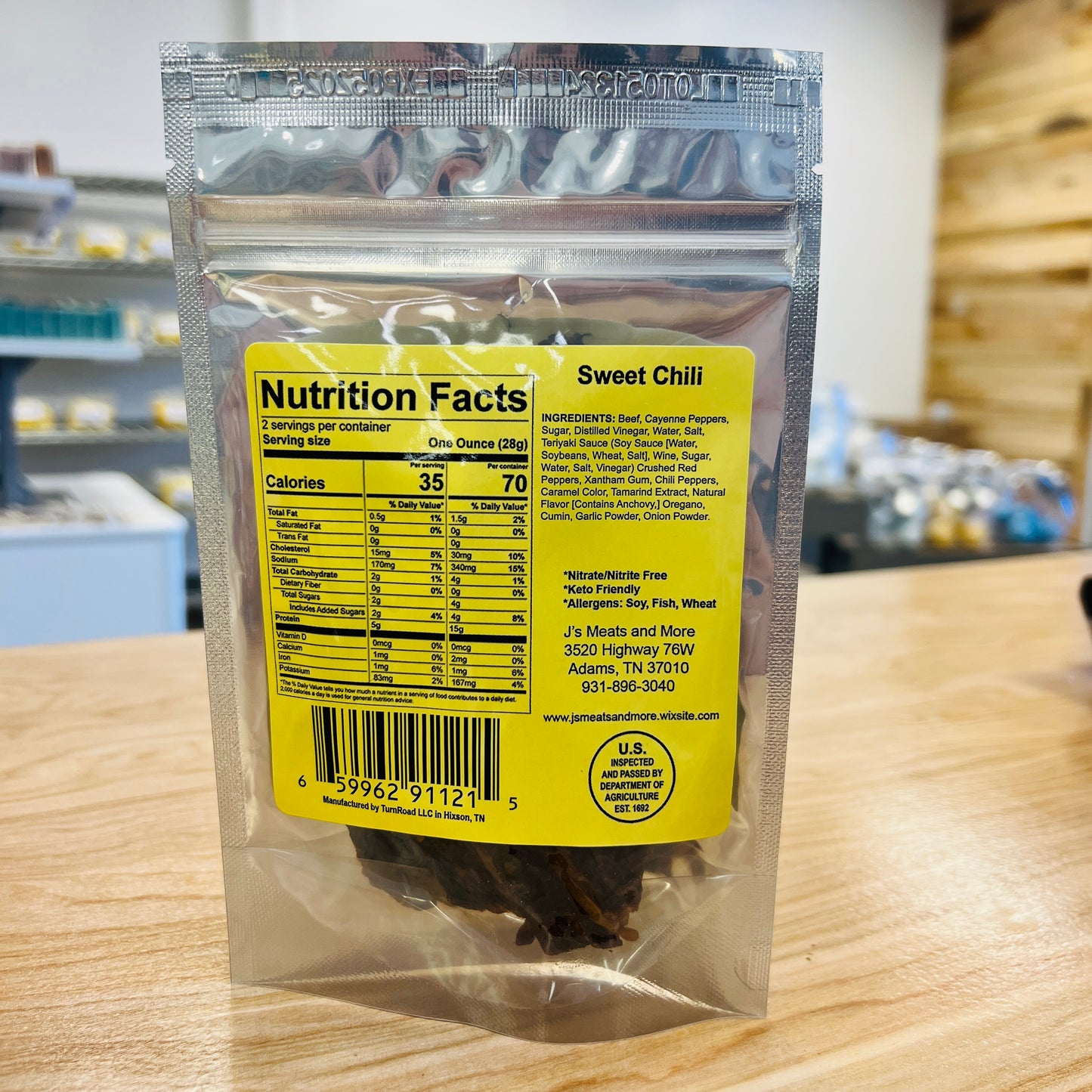 Beef Jerky - Sweet Chili