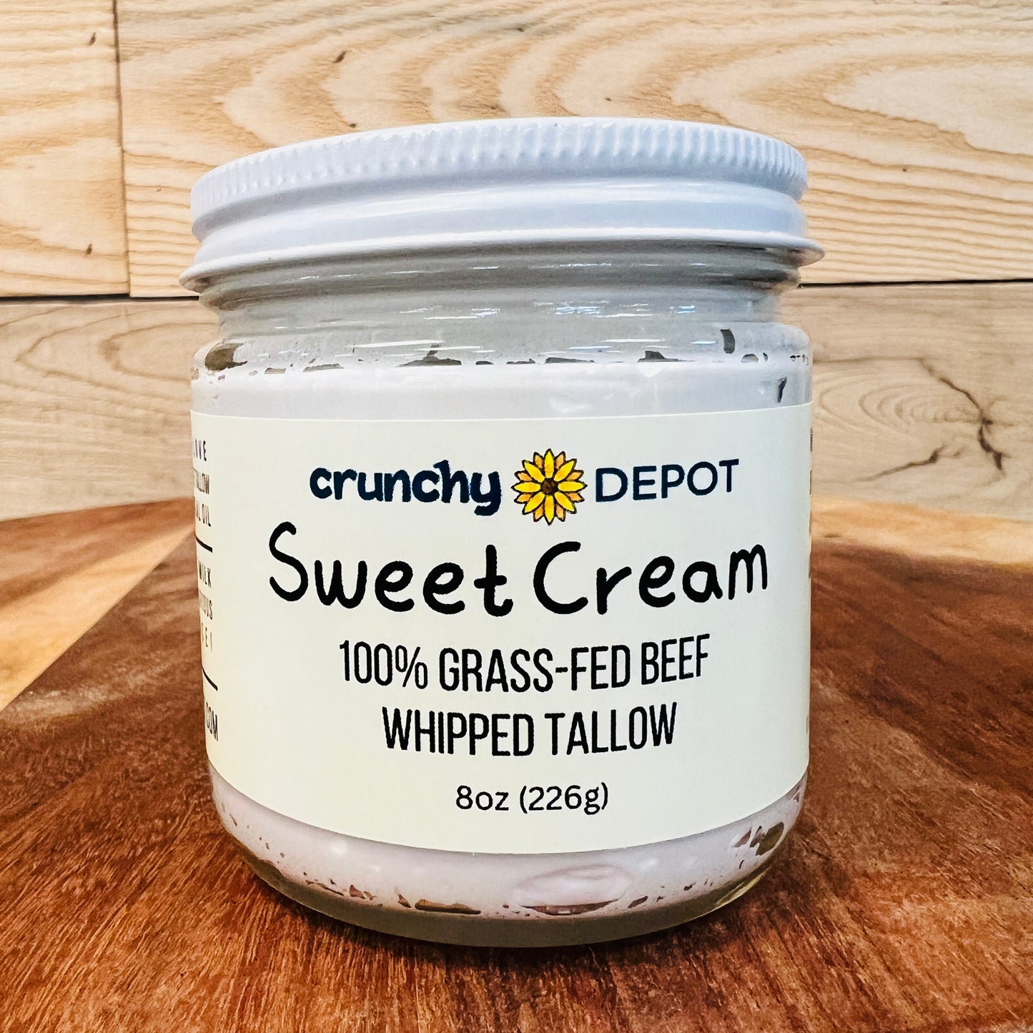 Sweet Cream Grass-Fed Beef Whipped Tallow