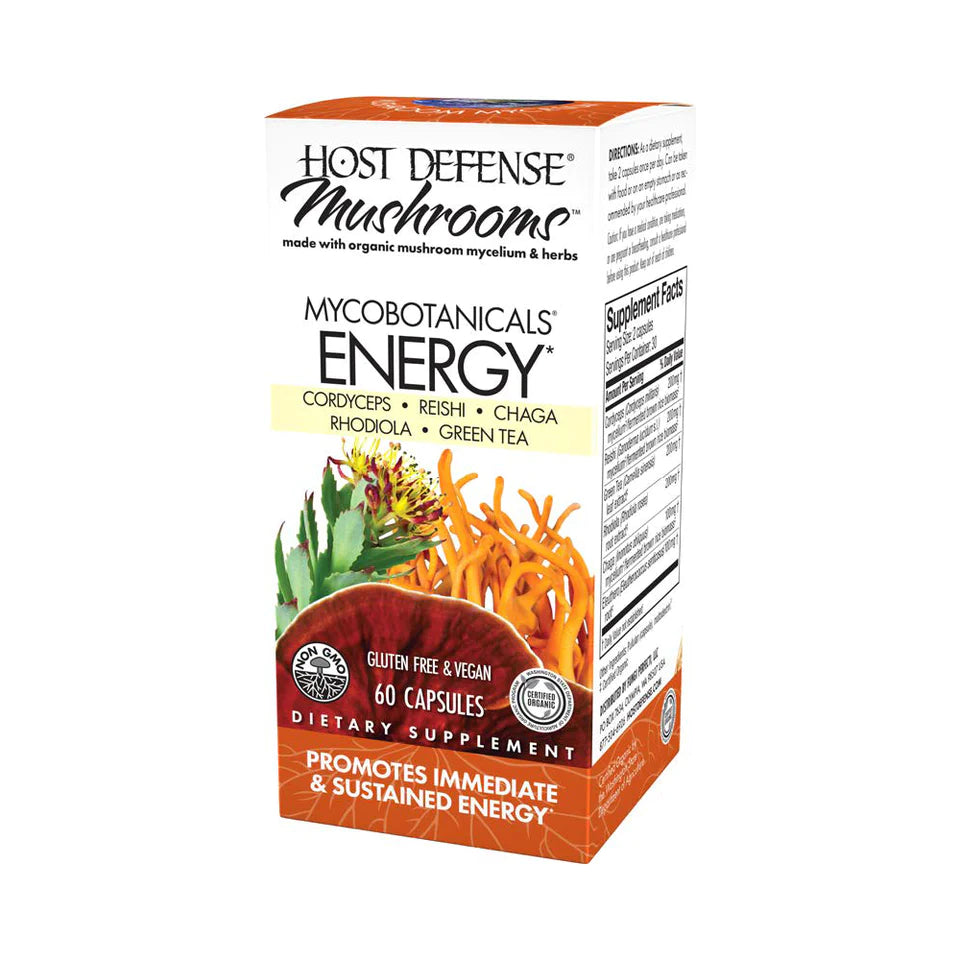 MycoBotanicals Capsules Energy