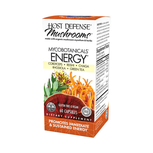 MycoBotanicals Capsules Energy