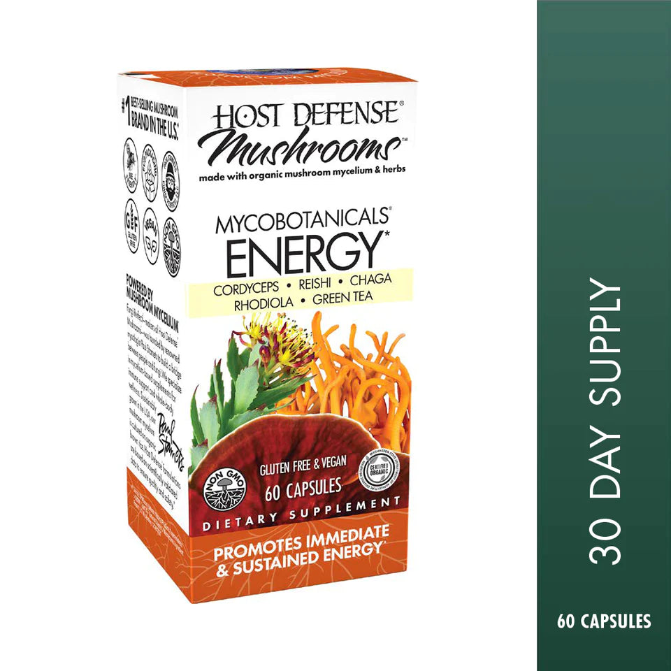 MycoBotanicals Capsules Energy