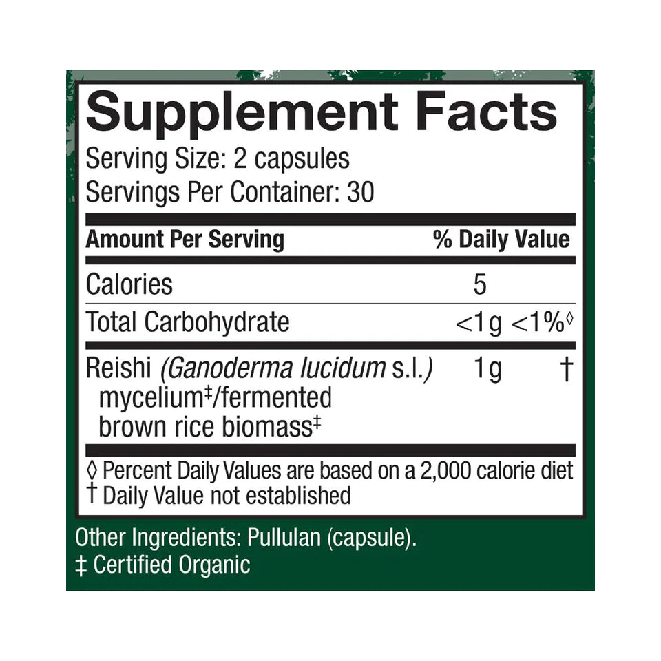Reishi Mushroom Capsules