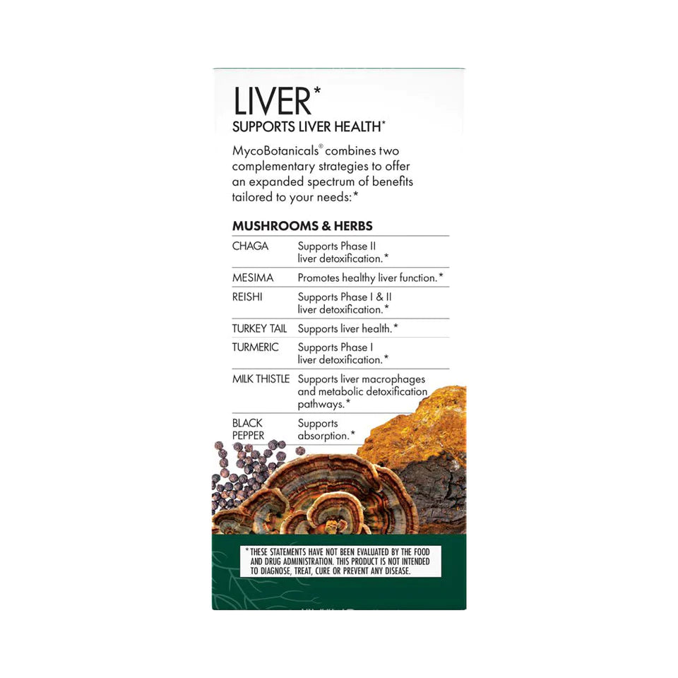 MycoBotanicals Capsules Liver