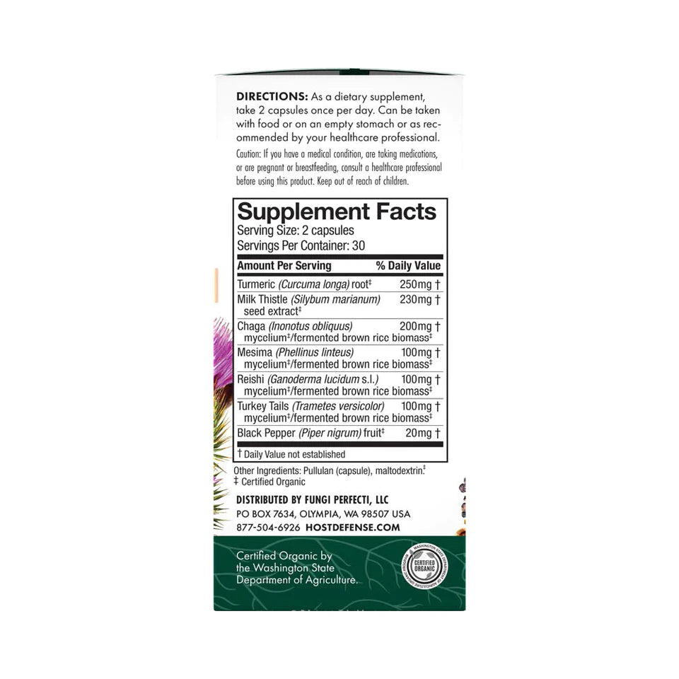 MycoBotanicals Capsules Liver
