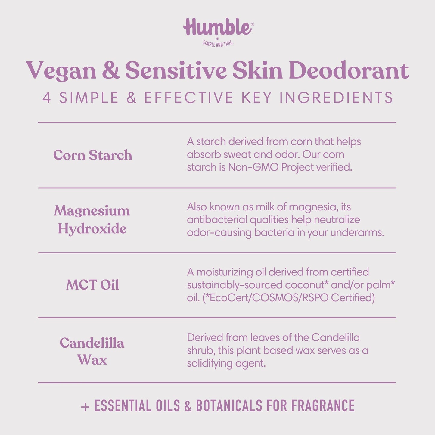 Deodorant Mountain Lavender Senstitive- 2.5OZ