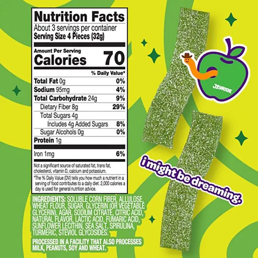 Sour Green Apple Strips