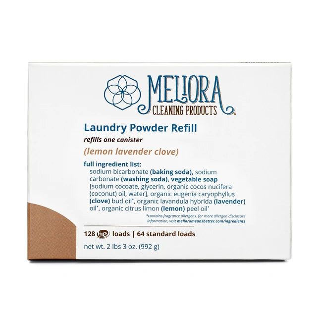 Lemon Lavender Clove Plastic-Free Laundry Powder Refill