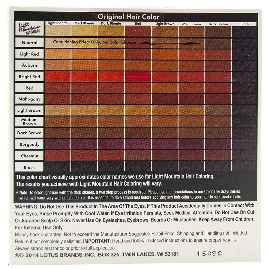 Auburn Henna Hair Color & Conditioner 4 oz.