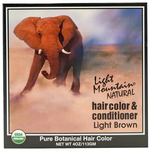 Brown Henna Hair Color & Conditioner 4 oz.