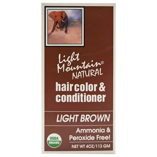 Brown Henna Hair Color & Conditioner 4 oz.