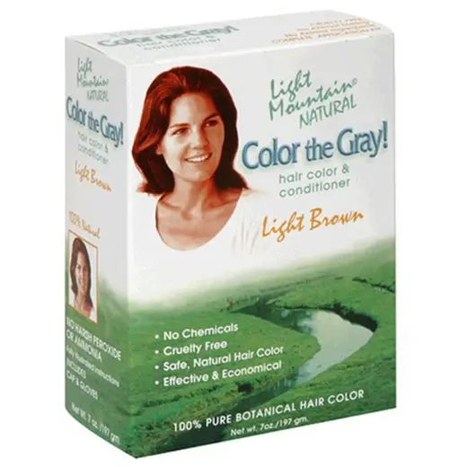 Light Brown Hennagray Hair Color 7 oz.