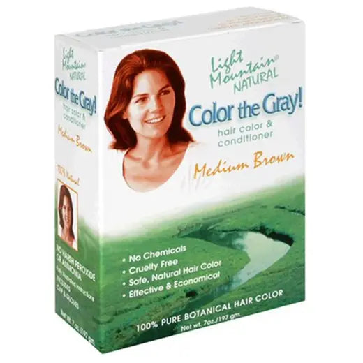 Medium Brown Hennagray Hair Color 7 oz.