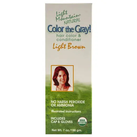 Light Brown Hennagray Hair Color 7 oz.