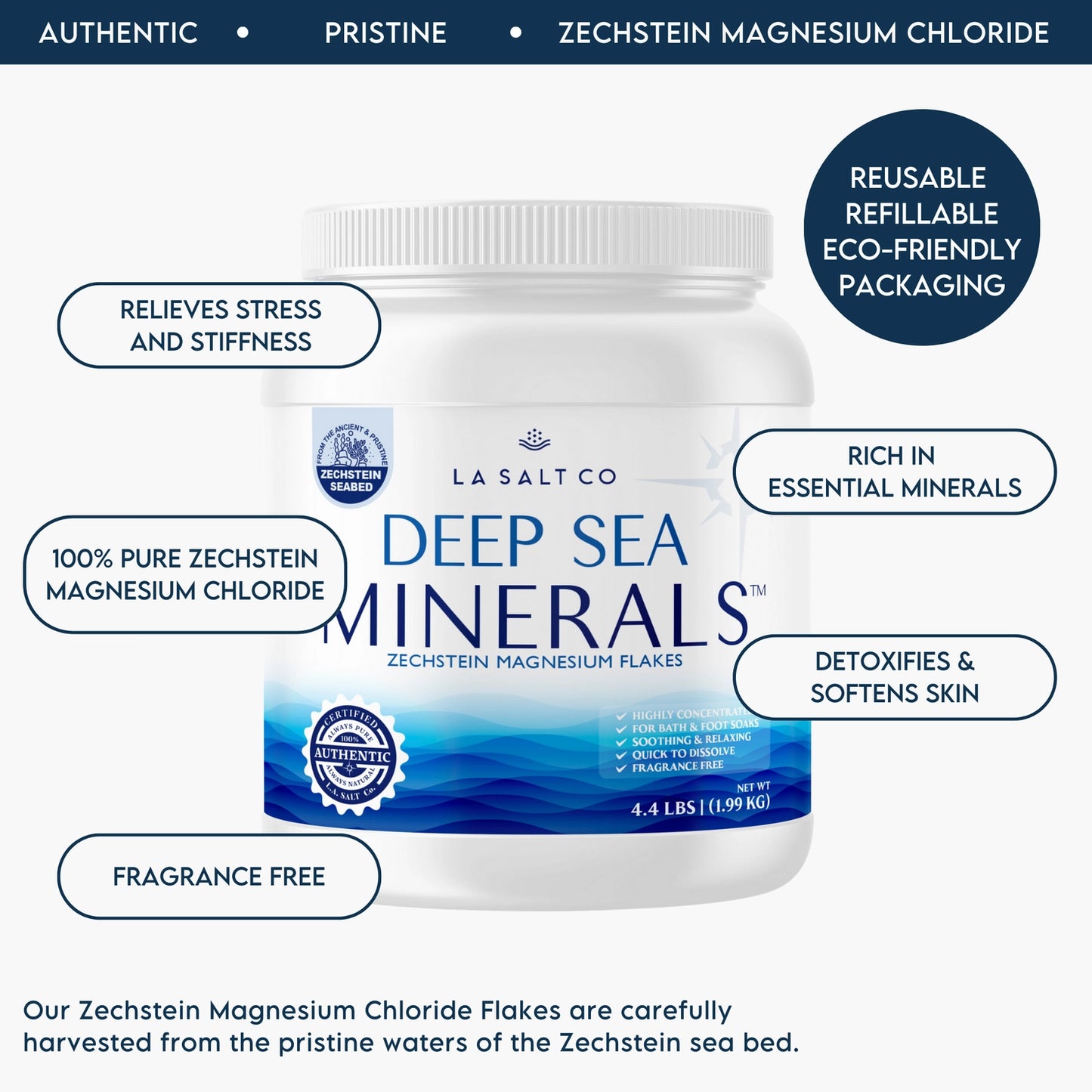 Deep Sea Minerals Magnesium Flakes