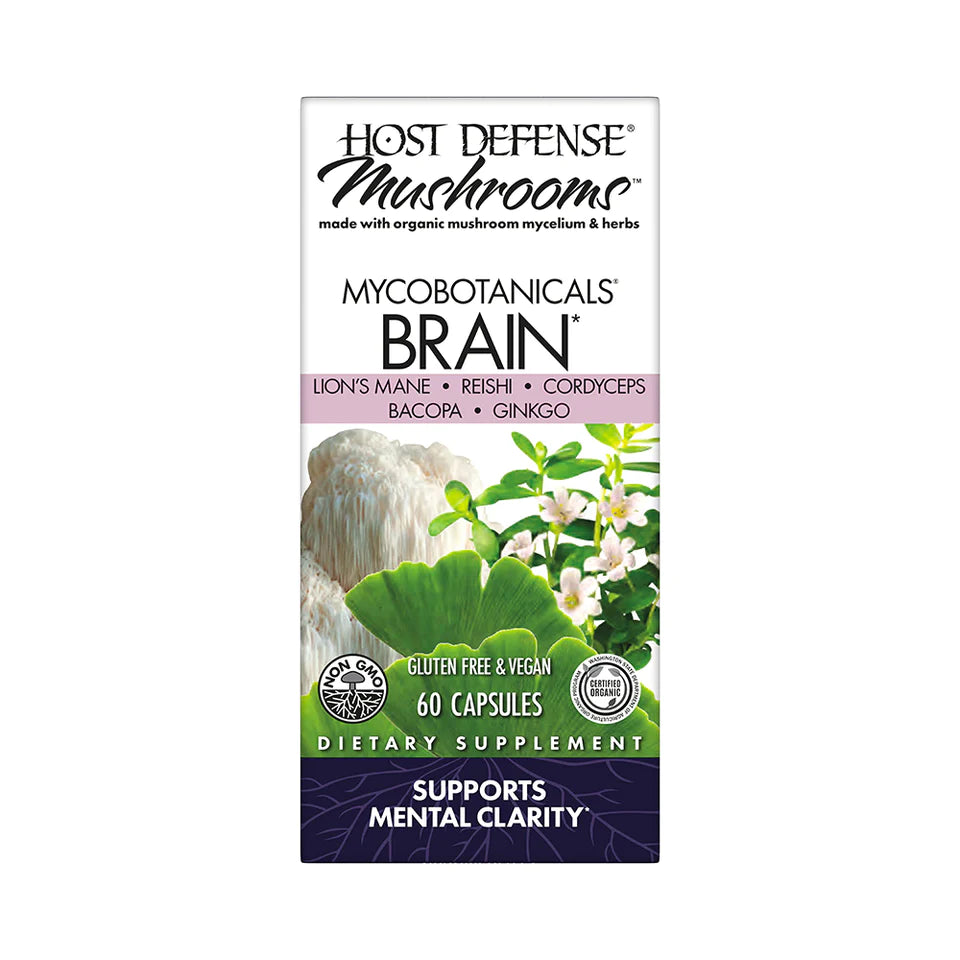 MycoBotanicals Capsules Brain