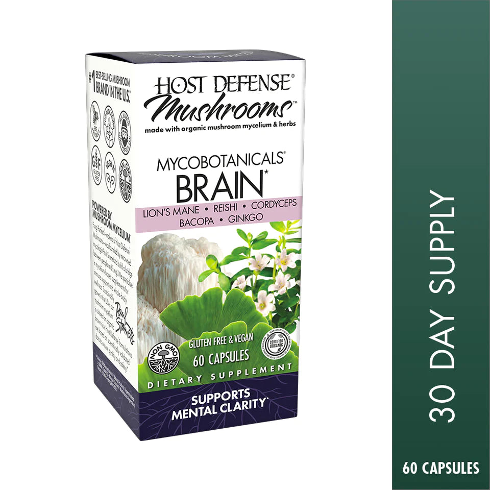 MycoBotanicals Capsules Brain