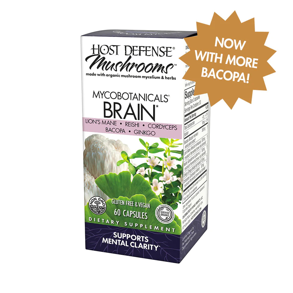 MycoBotanicals Capsules Brain