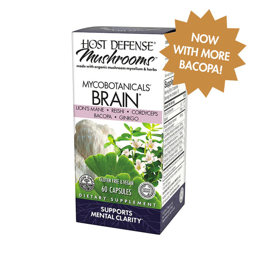 MycoBotanicals Capsules Brain