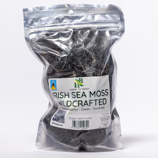 Green Irish Sea Moss Wildcrafted