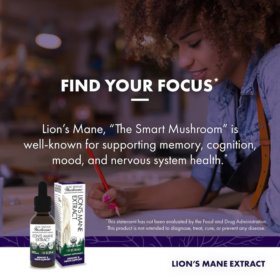 Lion's Mane Mushroom Extract