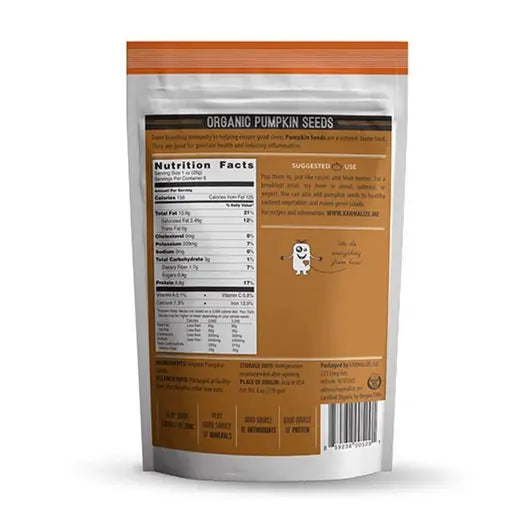 Organic Pumpkin Seeds 6 oz.