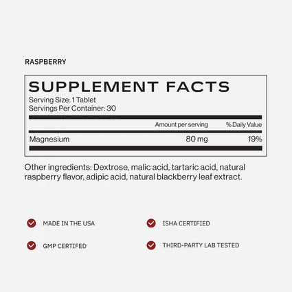 Raspberry Hydrogen Tablets