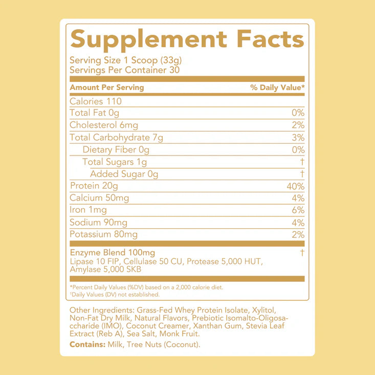 Protein Powder - Simply Vanilla 36oz