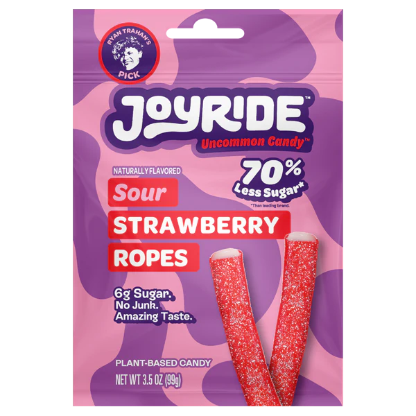 Sour Strawberry Ropes
