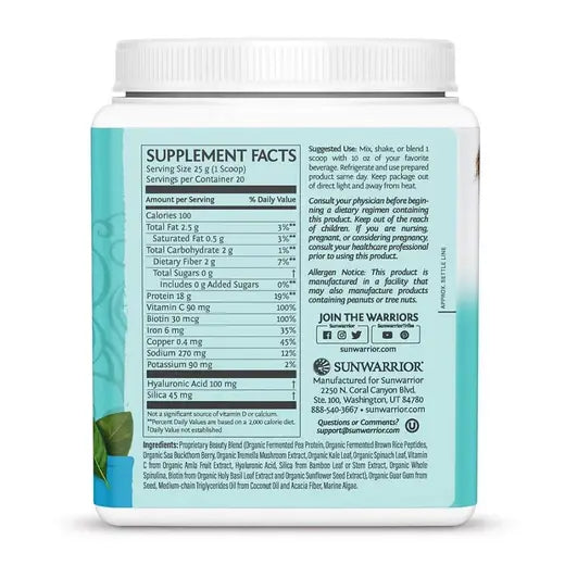 Unflavored Collagen Building Protein Peptides 17.6 oz.