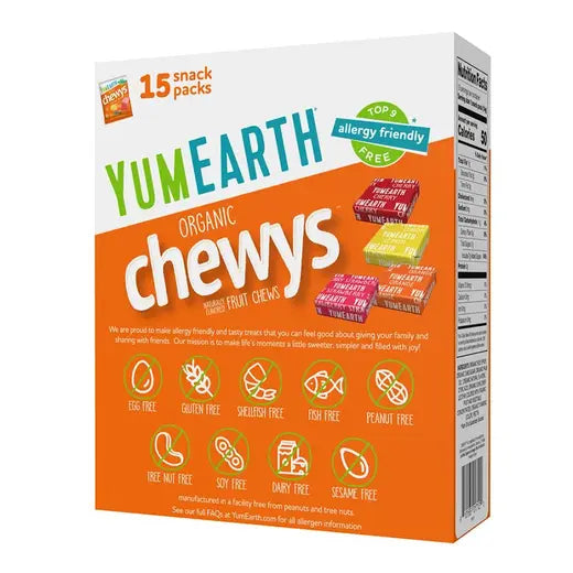 Organic Chewys 15 count box