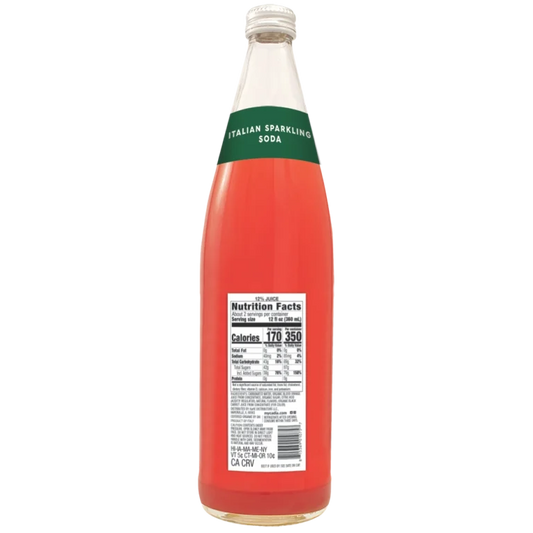 Organic Italian Blood Orange Sparkling Soda