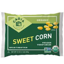 Organic Frozen Super Sweet Corn