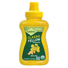Classic Yellow Mustard Organic Squeeze